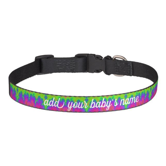 Tie Dye Pet Collar (Front)