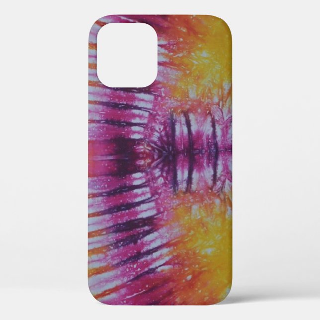 Tie Dye Phone  Case - Yellow (Back)