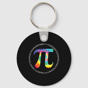 Tie Dye Pi Day T Shirt Physics Math Teacher Engine Keychain
