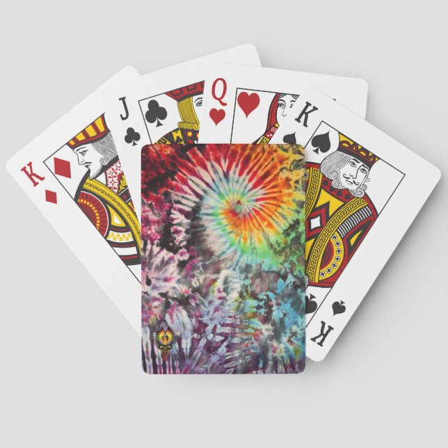 Tie Dye Poker Cards (Back)