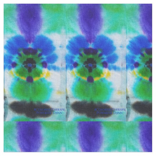 Tie-Dye Powerful Djinn fabric
