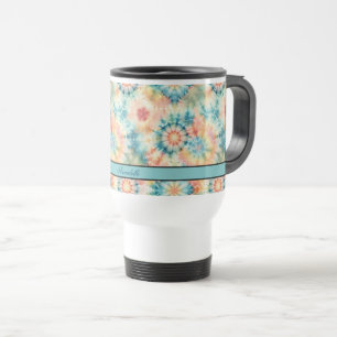 Tie Dye Print Giant Travel Mug