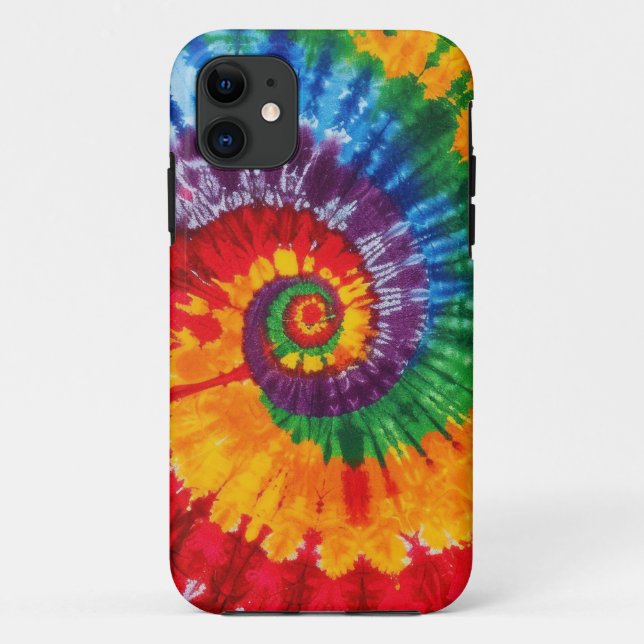 Tie Dye Psychedelic Pattern  Case-Mate iPhone Case (Back)