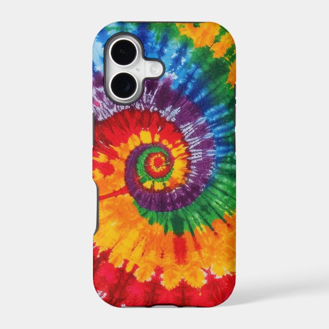 Tie Dye Psychedelic Pattern  Iphone Case (Back)