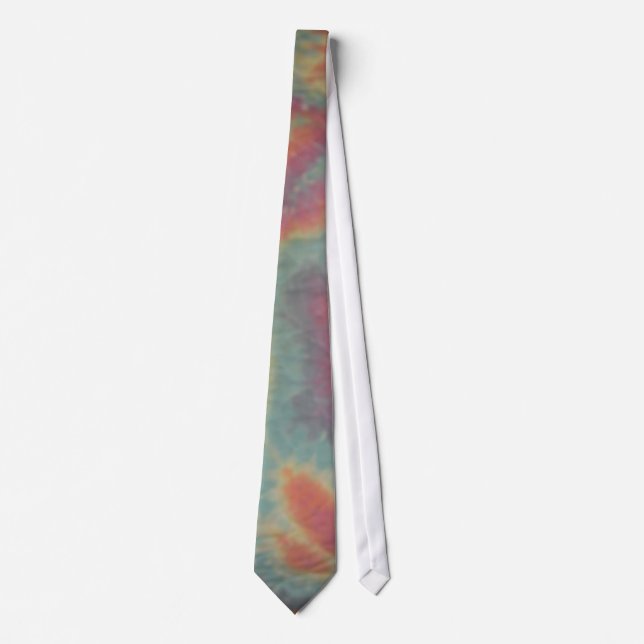 Tie Dye Quilt Necktie (Front)