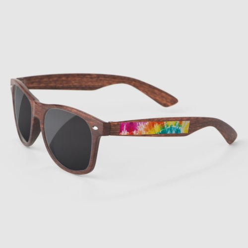 Tie Dye Rainbow Birthday Sunglasses