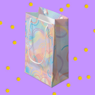 Tie Dye Rainbow Small Gift Bag