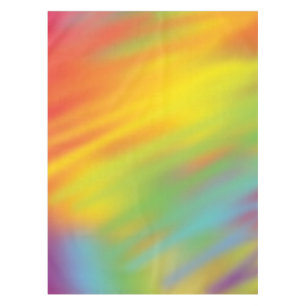 Tie Dye Rainbow Tablecloth
