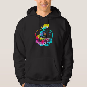 Tie Dye Rex Dinosaur Back To School Team Toddler Hoodie