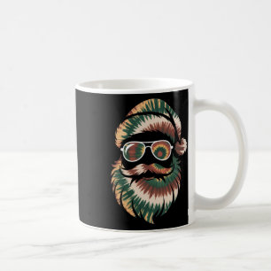 Tie Dye Santa Claus Face Xmas Boys Girls Kids Adul Coffee Mug