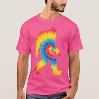 Tie Dye Sasquatch Colorado Bigfoot Colorado Patrio T-Shirt
