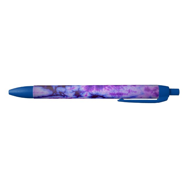 Tie Dye Shades of Purple & Blue Pen (Bottom)