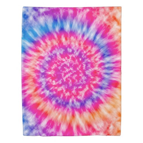 Tie Dye Shower Duvet Cover