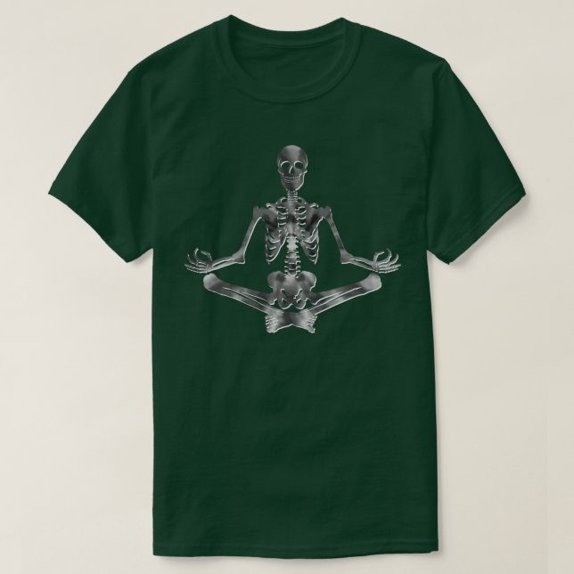 Tie Dye Skeleton  T-Shirt (Design Front)