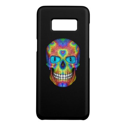 Tie Dye Skull Dead Zombie Samsung Galaxy S8 Case