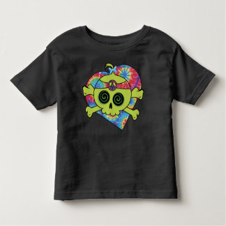 Tie Dye Skull Toddler T-shirt