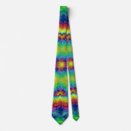 Tie Dye Sky Vintage Fractal Kaleidoscope