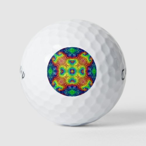 Tie Dye Sky Wilson Ultra 500 Distance Golf Balls