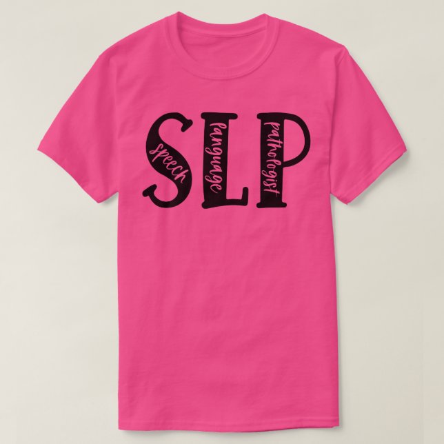 Tie Dye SLP  Speech Language Pathologist Speech Th T-Shirt (Design Front)