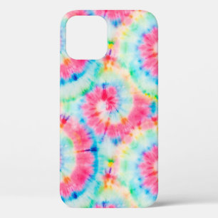 Tie Dye Spiral. Beautiful Watercolor Dirty Art. Sw iPhone 12 Case