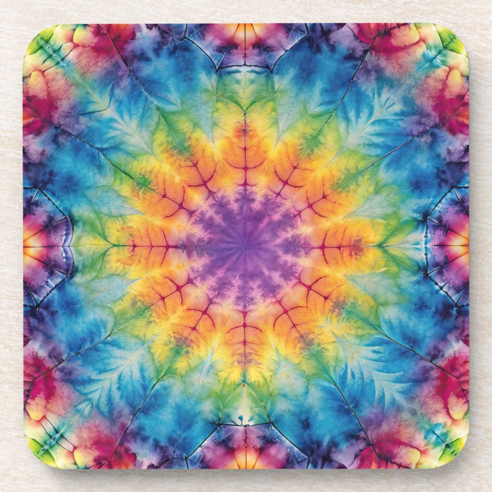 Tie Dye Spiral in Purple