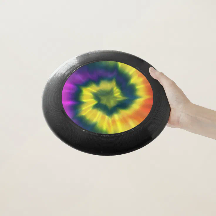 Tie-Dye Spiral - Wham-O Ultimate Frisbee | Zazzle