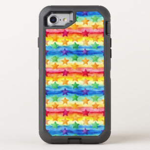 Tie Dye Stars OtterBox Defender iPhone SE/8/7 Case