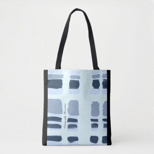 Tie Dye style print_black and white  Tote Bag