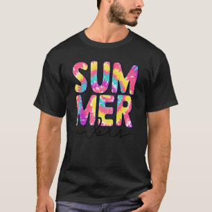 Tie Dye Summer Vibes Hawaii Beach Summer Vacation  T-Shirt