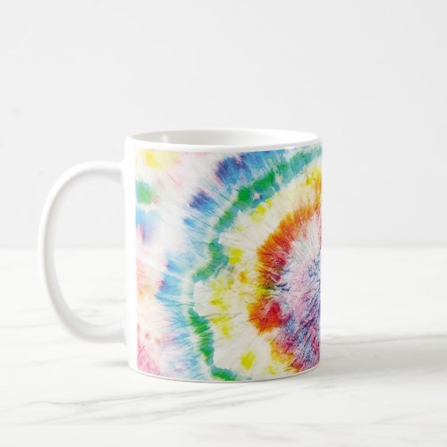  Tie Dye Swirl Seamless Tiedye Pattern Fabric Mu Coffee Mug