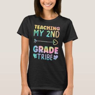 Tie Dye Teacher Testing Day Teaching My 2nd Grade T-Shirt