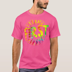 Tie Dye Team First Grade  1st Grade School Teacher T-Shirt