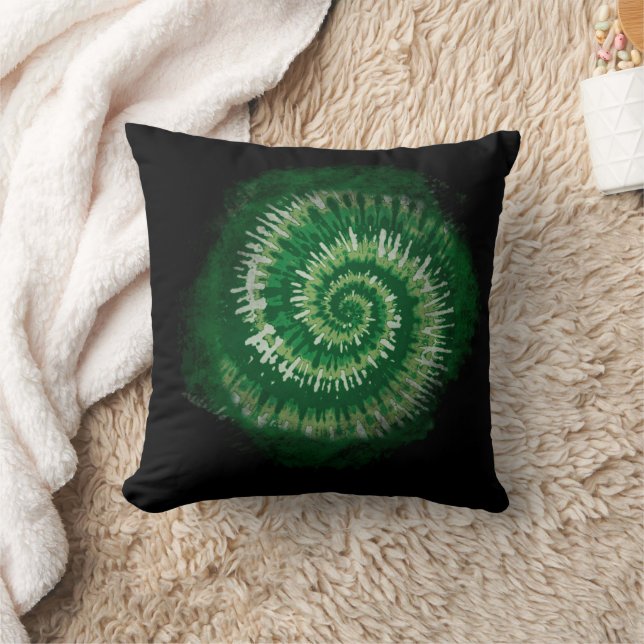 Tie & Dye Throw Pillow (Blanket)