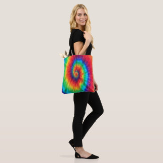 tie dye tote bag