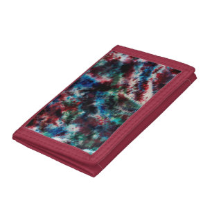 Tie Dye Tri-fold Wallet