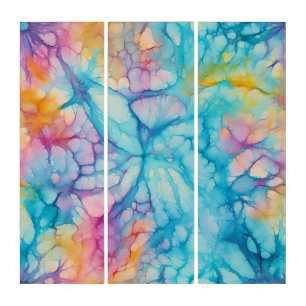 Tie-Dye Triptych