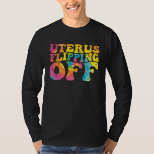 Tie Dye Uterus Support Hysterectomy Recovery Produ T-Shirt