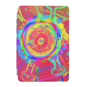 Tie-dye Wheel Fan Flower iPad Mini Cover