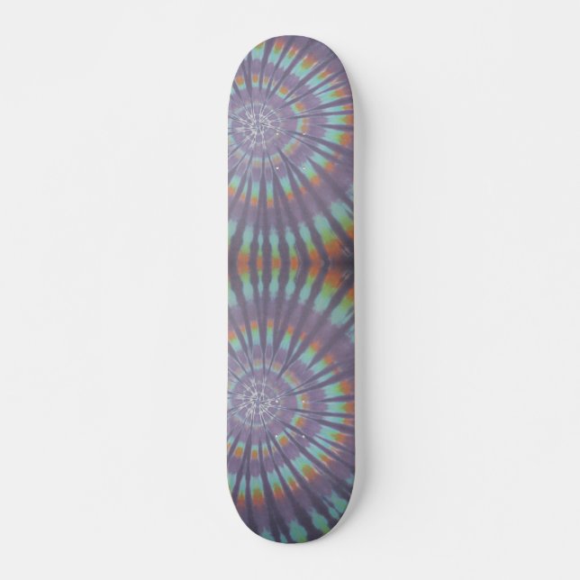 Tie Dye Wheels Skateboard Deck (Front)