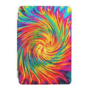 TIE DYE WIND ABSTRACT iPad MINI COVER