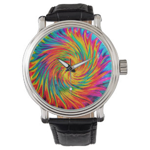 TIE DYE WIND ABSTRACT WATCH