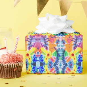 Tie-Dye Wrapping Paper