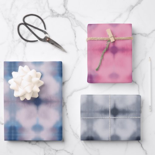 Tie Dye Wrapping Paper Sheets