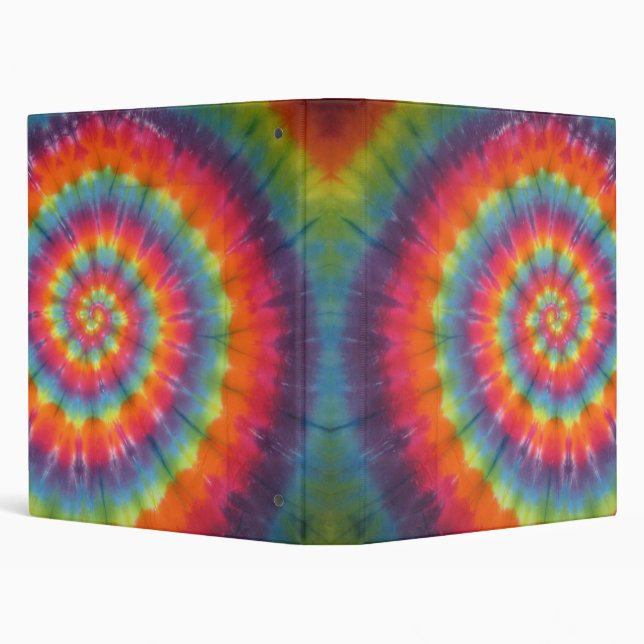 Tie Dyed Binder (Background)