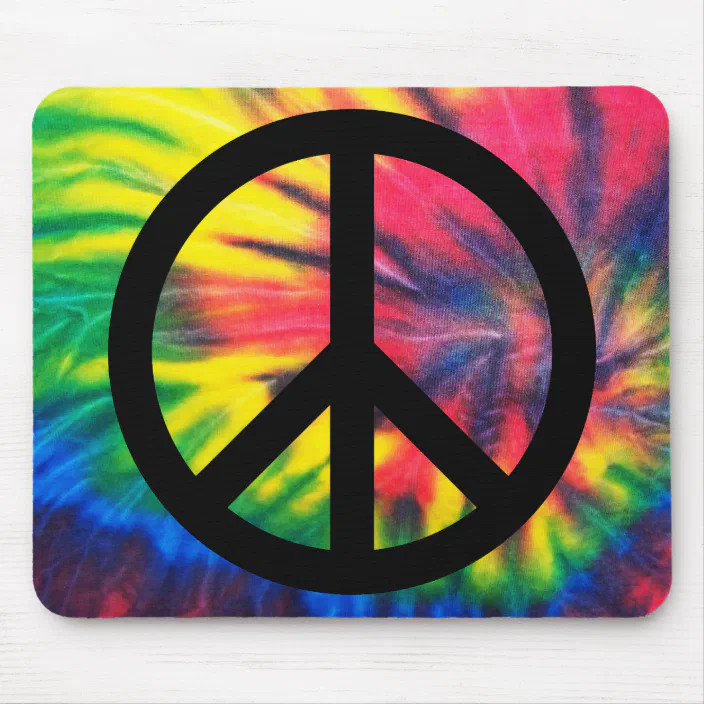 Peace Sign Mouse Pad