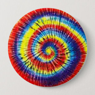 Tie-Dyed Button