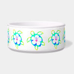 Tie Dyed Honu Turtle Bowl<br><div class="desc">The Hawaiian Honu Sea Turtle is a symbol of peace, good luck, and the spirit within. It is based on the Hawaiian legend of Kauila, a sea turtle that could change into a girl and watch over the children of Hawaii. Tropical tie dyed Hawaiian honu sea turtle.</div>