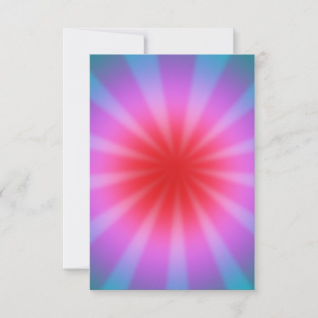 Tie Dyed invites (Front)