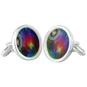 Tie Dyed Lawn Bowl, Cufflinks