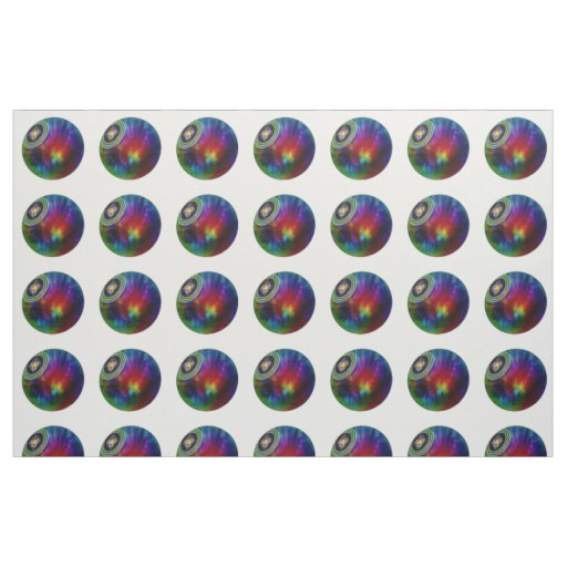 Tie Dyed Lawn Bowls, Fabric